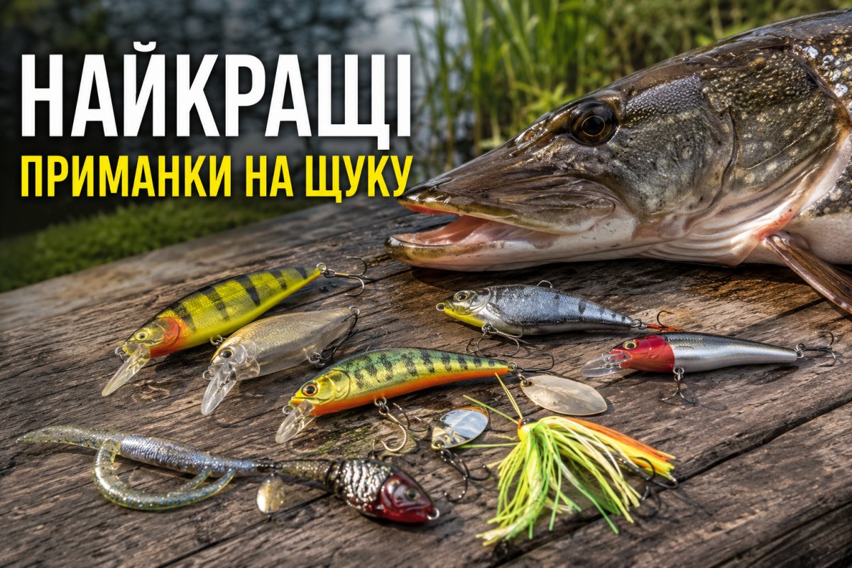 Найкращі приманки на щуку Найкращі приманки на щуку