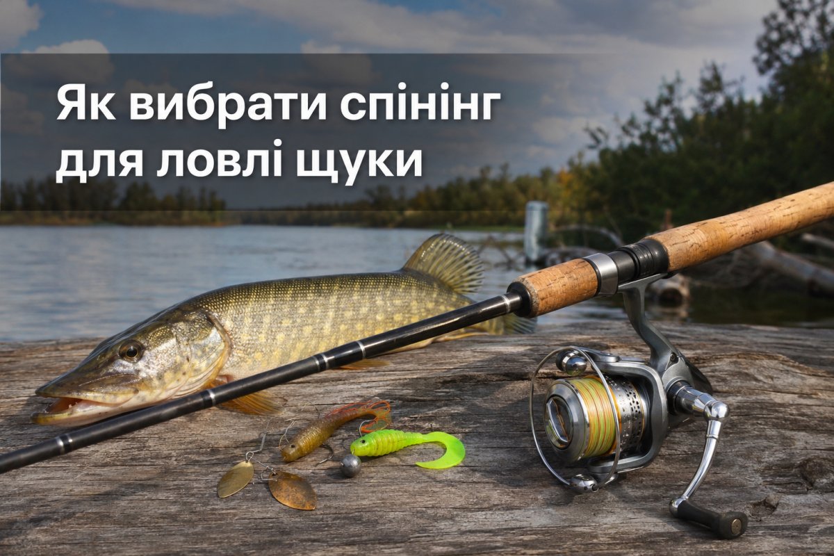 Як вибрати спінінг для ловлі щуки Як вибрати спінінг для ловлі щуки